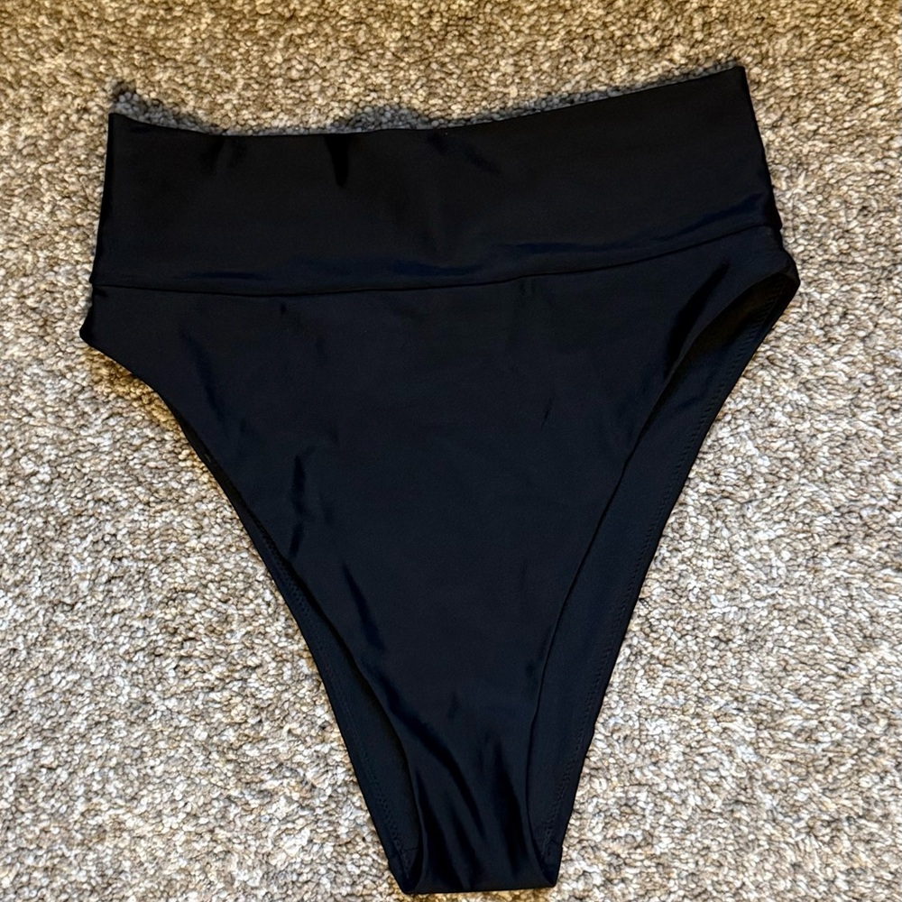 Aerie Black Swim Bottom